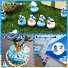 GGSTDDUP sailor duck group display creates charming nautical arrangements.