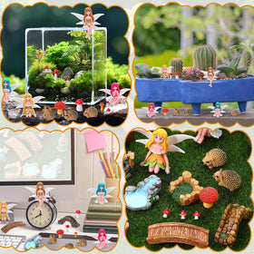 GGSTDDUP seven miniature accessories offering versatile decorating options.