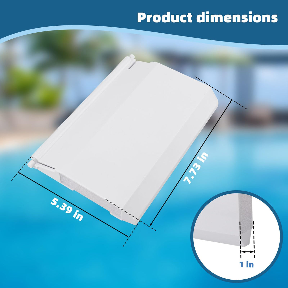 Tool-free replacement during installation for quick skimmer maintenance