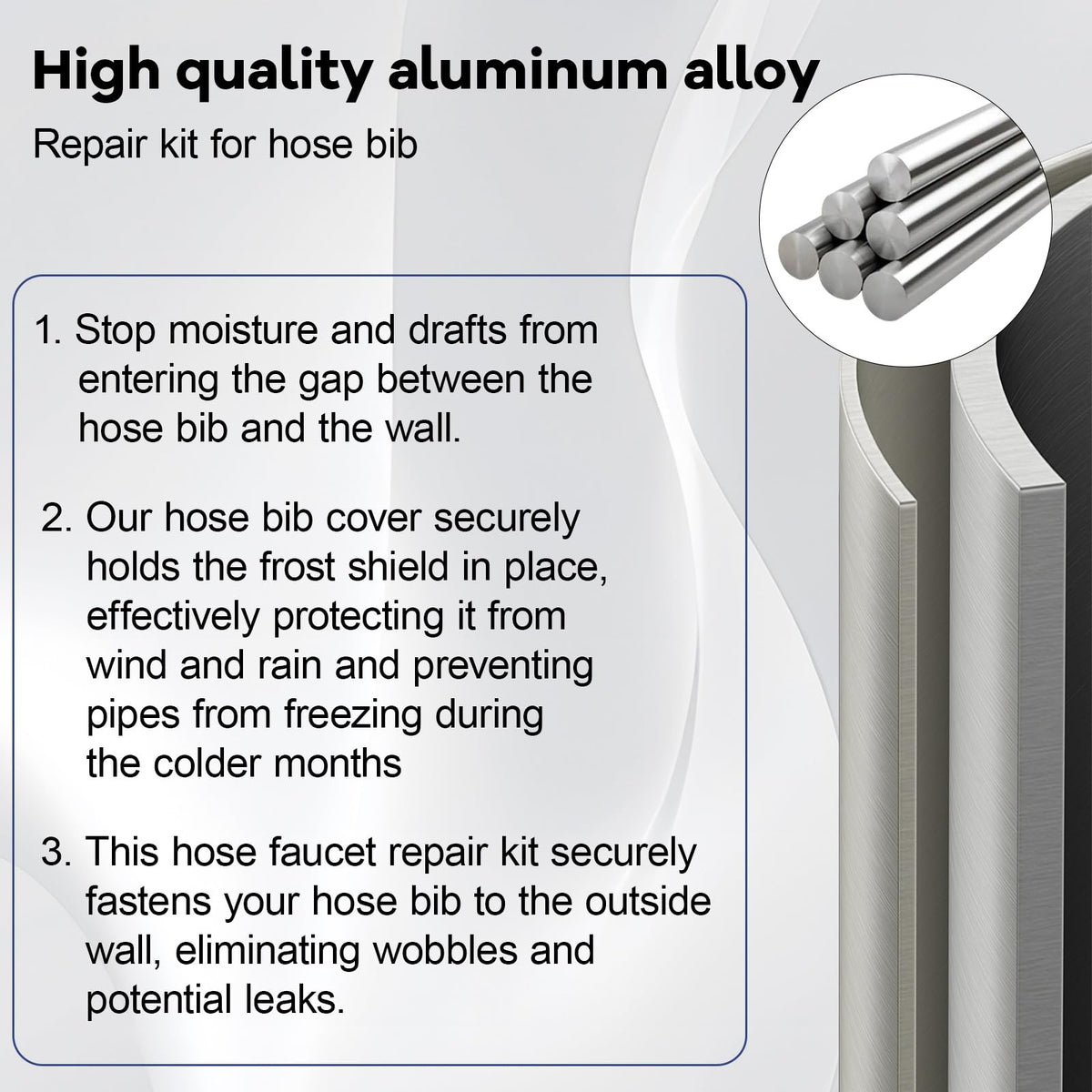 GGTE weather-resistant finish promises durable performance in all seasons.