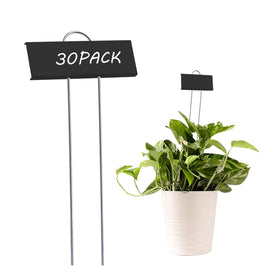 GHAMYEE plant-labels 11inch metal for outdoor labeling, waterproof and rust-resistant