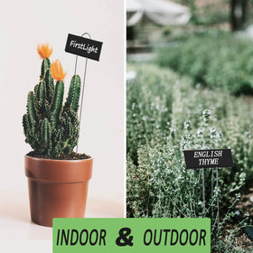 GHAMYEE plant markers with pen enable clear notes for plants