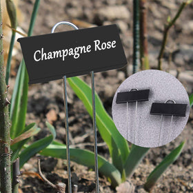 GHAMYEE seedling and herb labels help organized beds