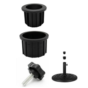 GHAMYEE 1.95-inch base ring plug securing umbrella base for stability