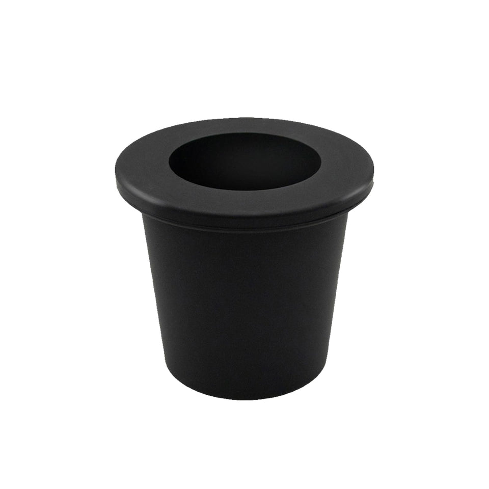 GHAMYEE umbrella cone wedge seated in a table hole for stability.