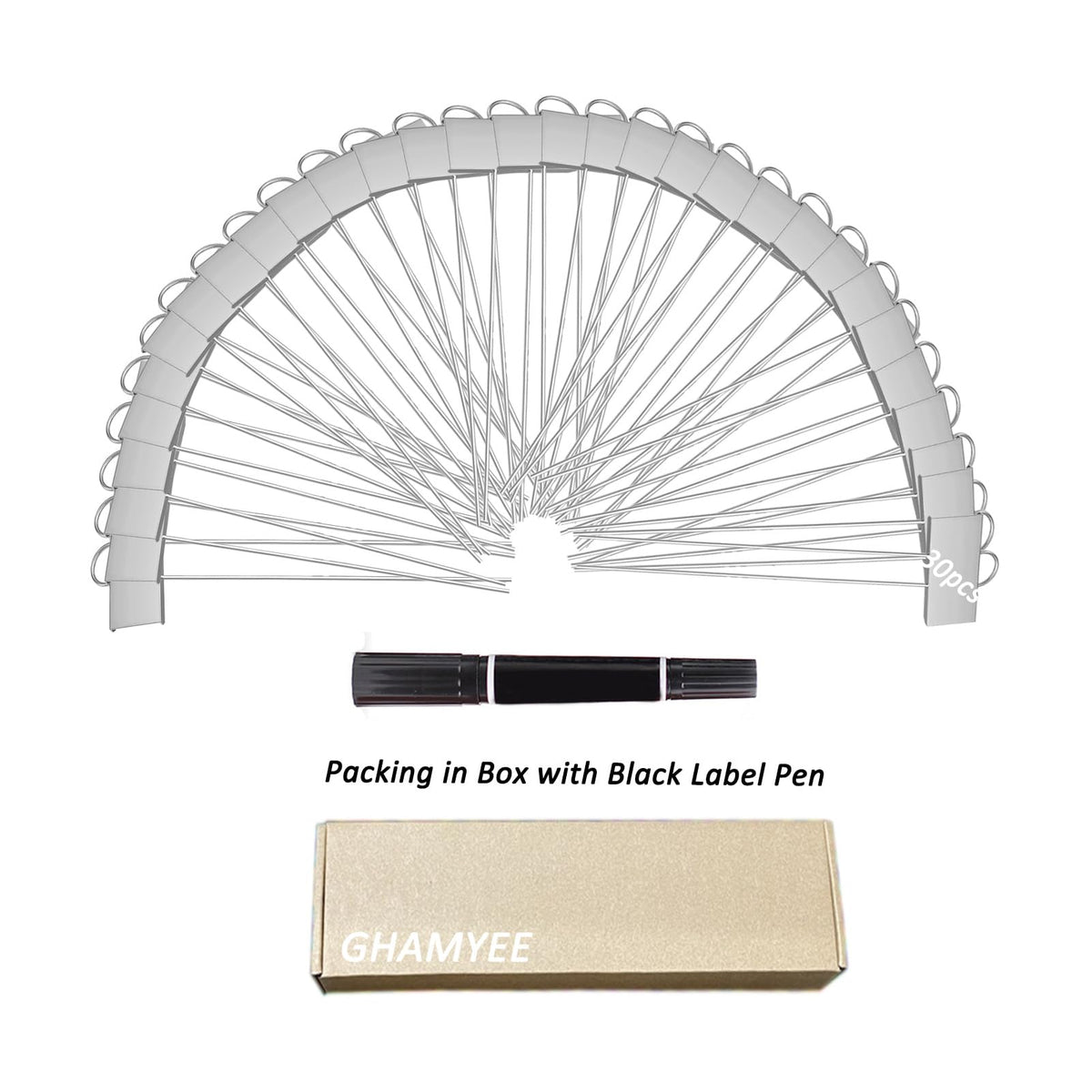 GHAMYEE organized garden labeling system for easy tracking