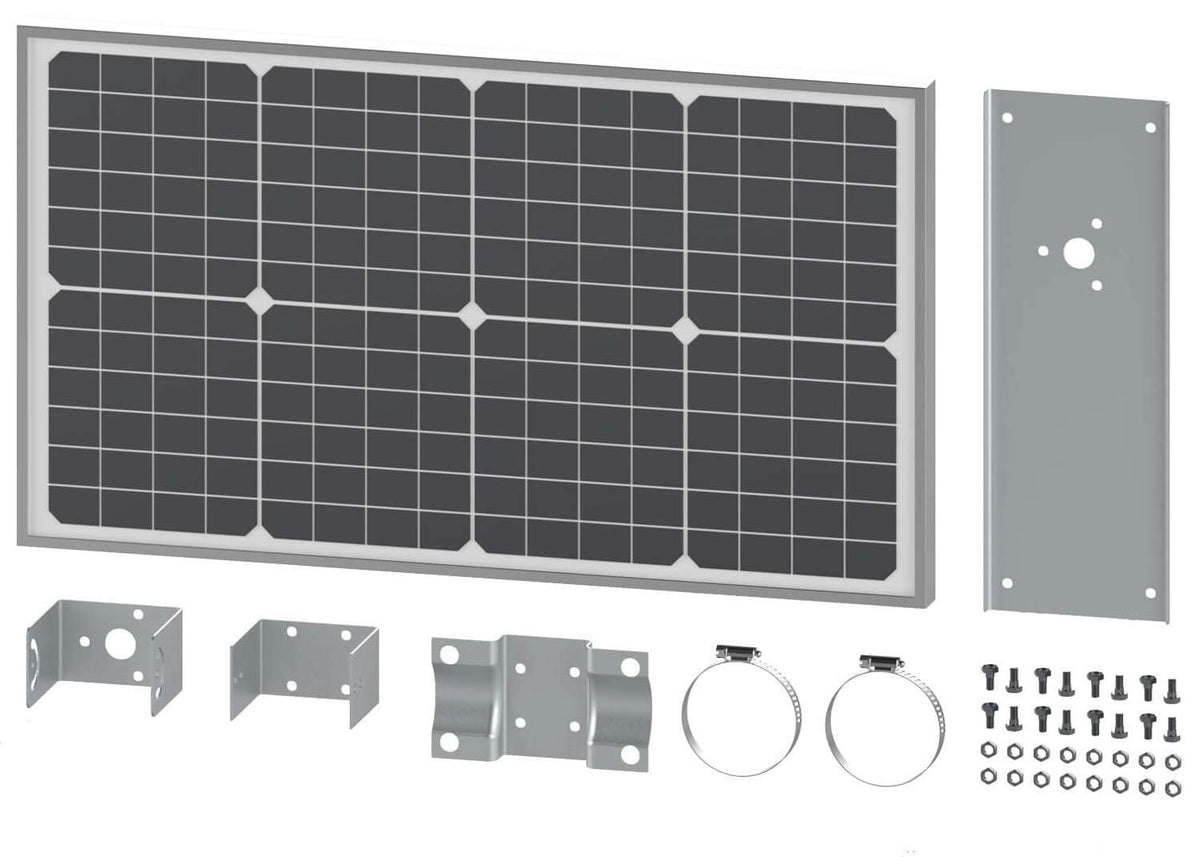 Ghost Controls AX30 connects to the control box to recharge main batteries