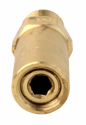 Giant 22533A valve close-up demonstrates brass construction and USA-made quality.