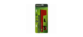 Gibraltar RF000R06 red flag close-up emphasizes high visibility for carriers.