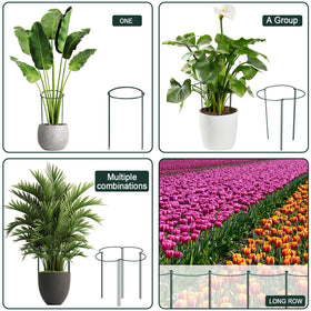 Gicare interlinked design lets you form rows or circular borders in the garden