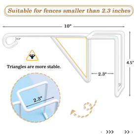 Gicare triangular-structure detail showing stable outdoor hanging performance.