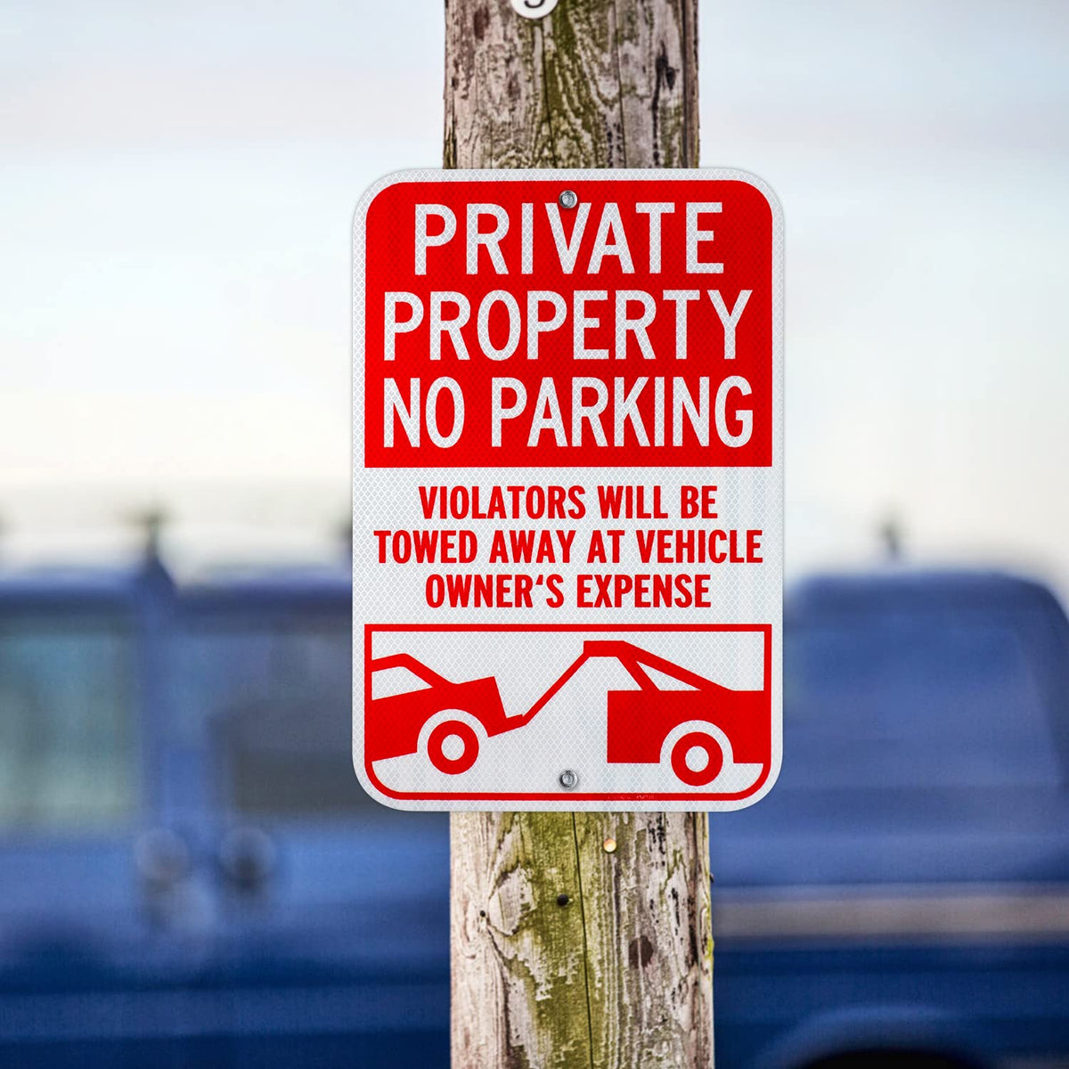 GicnKeuz easy-install sign with two predrilled holes saves mounting time.