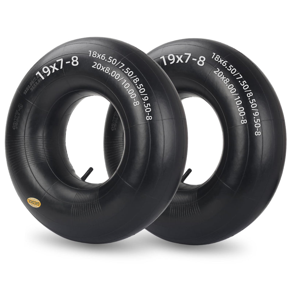 GICOOL 18x8.50-9.50-8 inner tube with TR13 valve for lawn mowers and carts.
