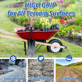 GICOOL 300 LBS load rating supports heavy garden tasks