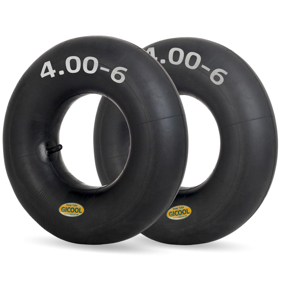 GICOOL 4.00-6 inner tube with TR-13 valve for 13-inch tires.