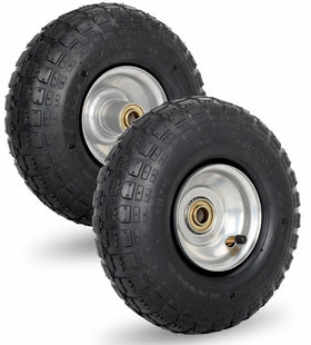 GICOOL 410-350-4 pneumatic tire and wheel for versatile cart replacements