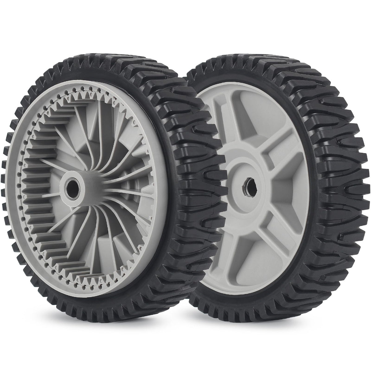 GICOOL 8-inch front wheel assembly for Husqvarna, smooth rolling on uneven terrain