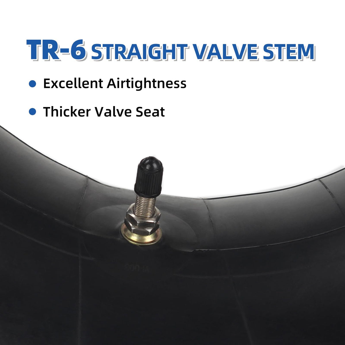 GICOOL inner tube with air-tight TR6 valve ensuring steady inflation.