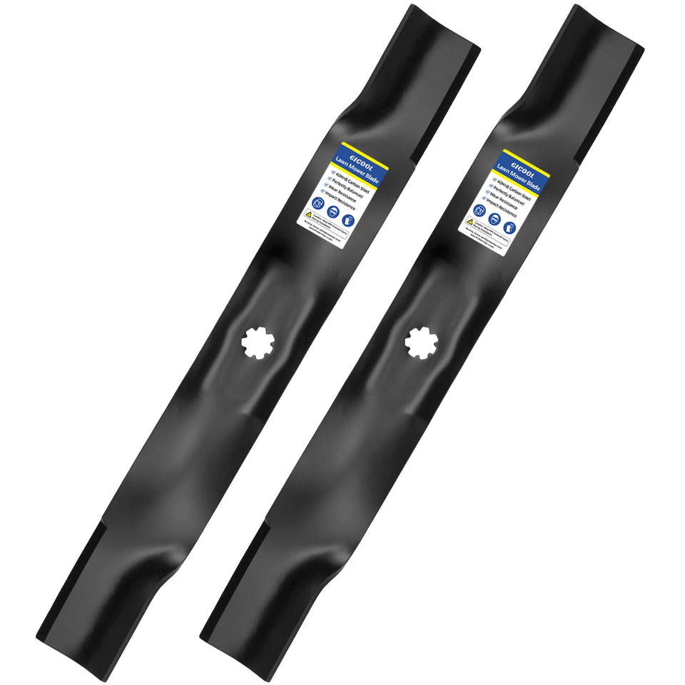 GICOOL AM141034 blade for 42-inch John Deere decks with high-lift edge