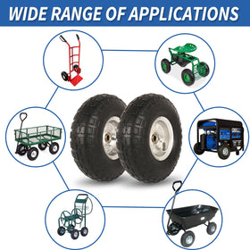 GICOOL 5/8-inch axle bore enables easy, secure fitting.