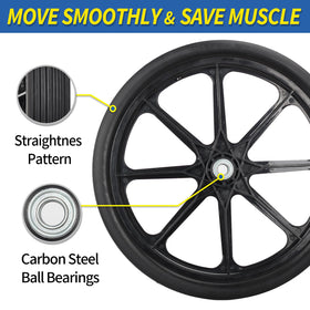 Bearing assembly 3/4 and 5/8 inch for easy axle compatibility
