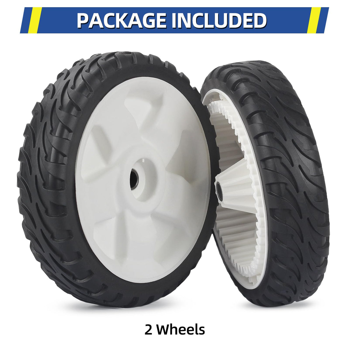 GICOOL easy-install front drive wheel for quick swap.