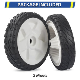 GICOOL easy-install front drive wheel for quick swap.