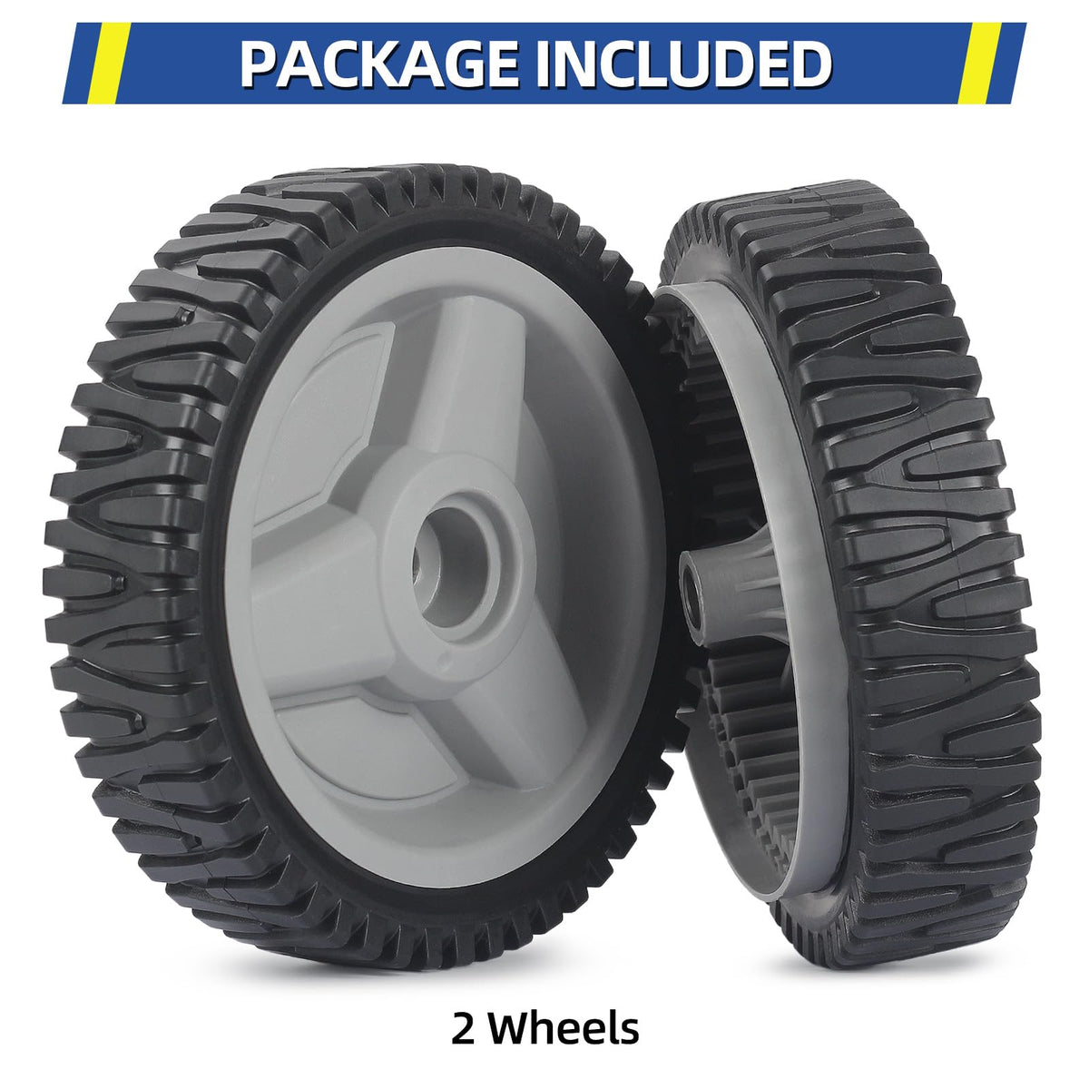 GICOOL front wheel replacement offers quick upgrade for mower wheels