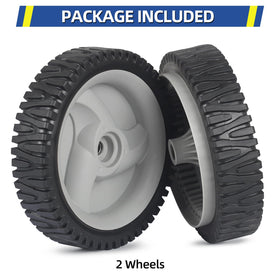 GICOOL easy-install front wheels for mower upgrades