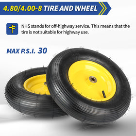 All-terrain performance of GICOOL Explorer wheels on carts and wagons