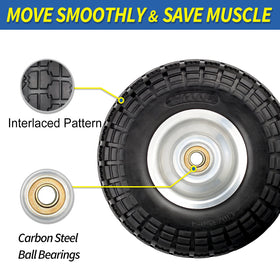 GICOOL foam-filled tire core demonstrates puncture-proof design for outdoor use