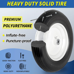 GICOOL foam PU tire eliminates punctures for outdoor tasks