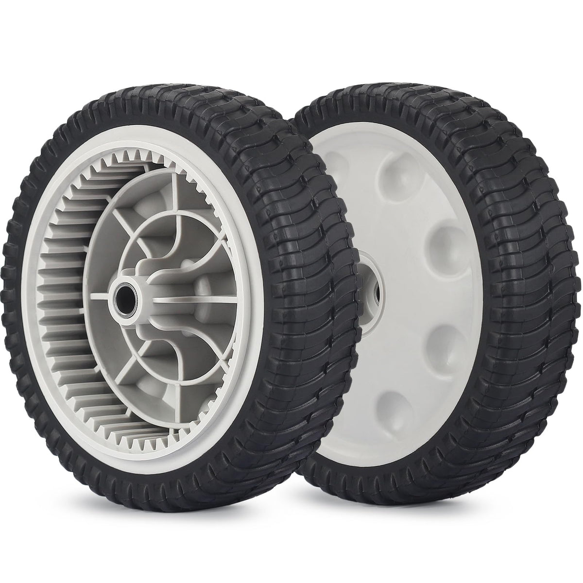 GICOOL front drive wheel 8in offers sturdy support for reliable mowing.