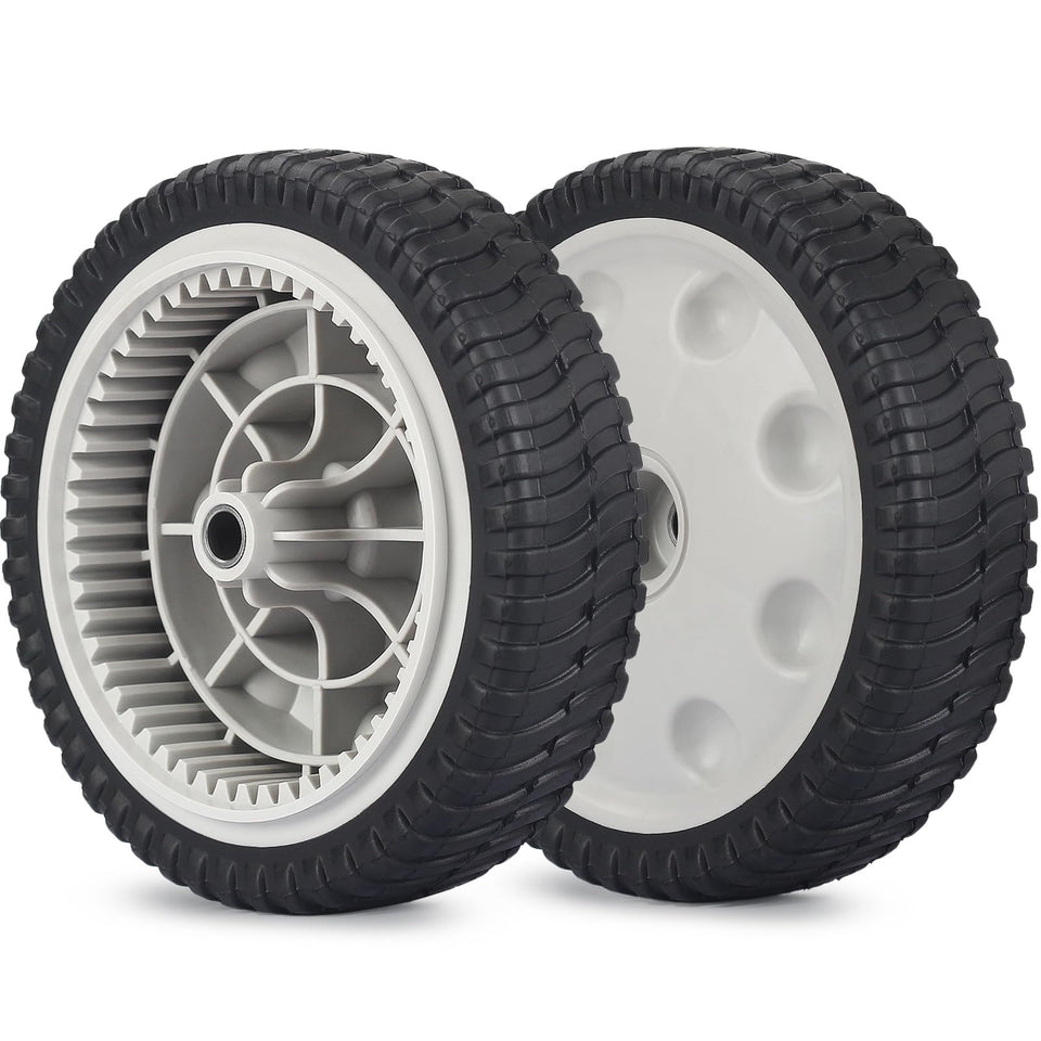 GICOOL front drive wheel 8in offers sturdy support for reliable mowing.