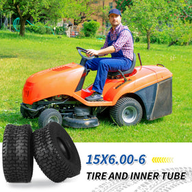 GICOOL front-wheel replacement kit suitable for riding mowers.