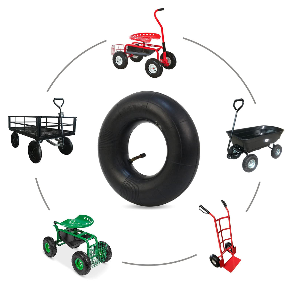 GICOOL inner tube compatible with go carts and wagons
