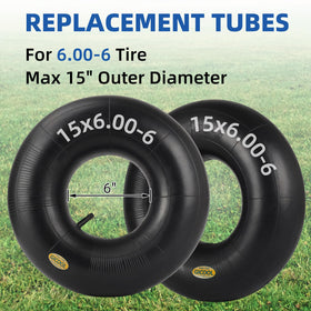 GICOOL heavy-duty natural rubber inner-tube for durable ride-on mowers and trailers.