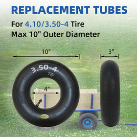 GICOOL heavy-duty natural rubber inner tube for durable rides