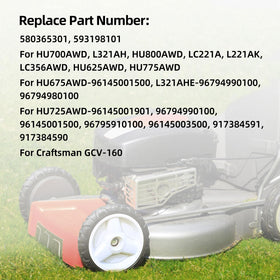 GICOOL compatible wheel for HU675AWD and related models