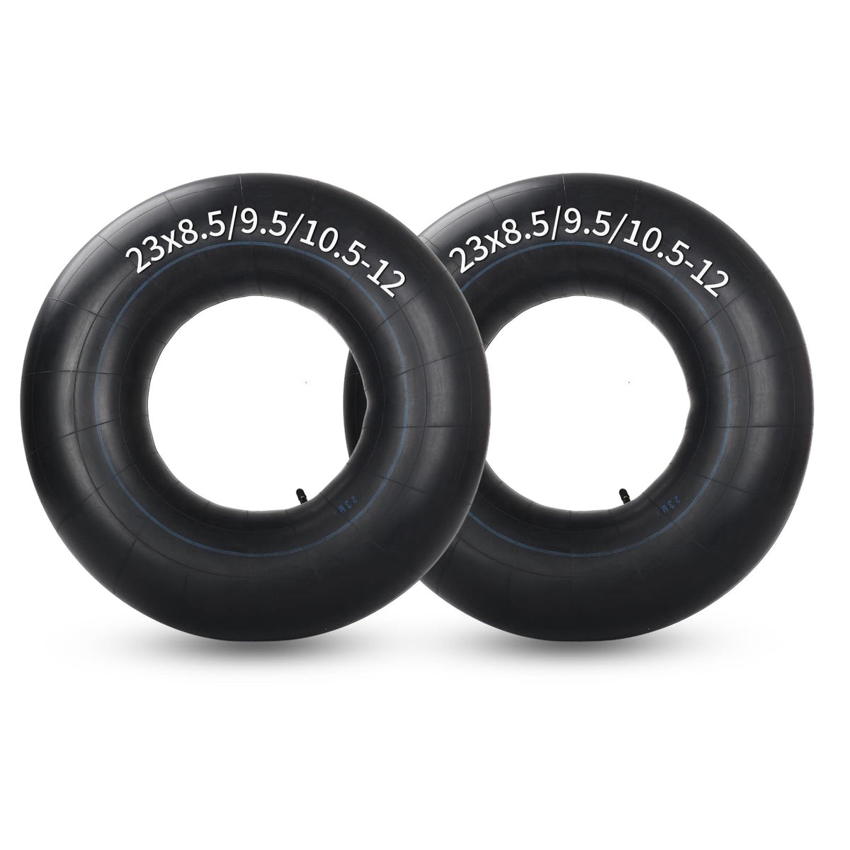 GICOOL inner tubes 23x8-5-12 pack ready for quick lawn tractor replacement.