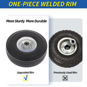 GICOOL integrated welded rim prevents bending under heavy loads