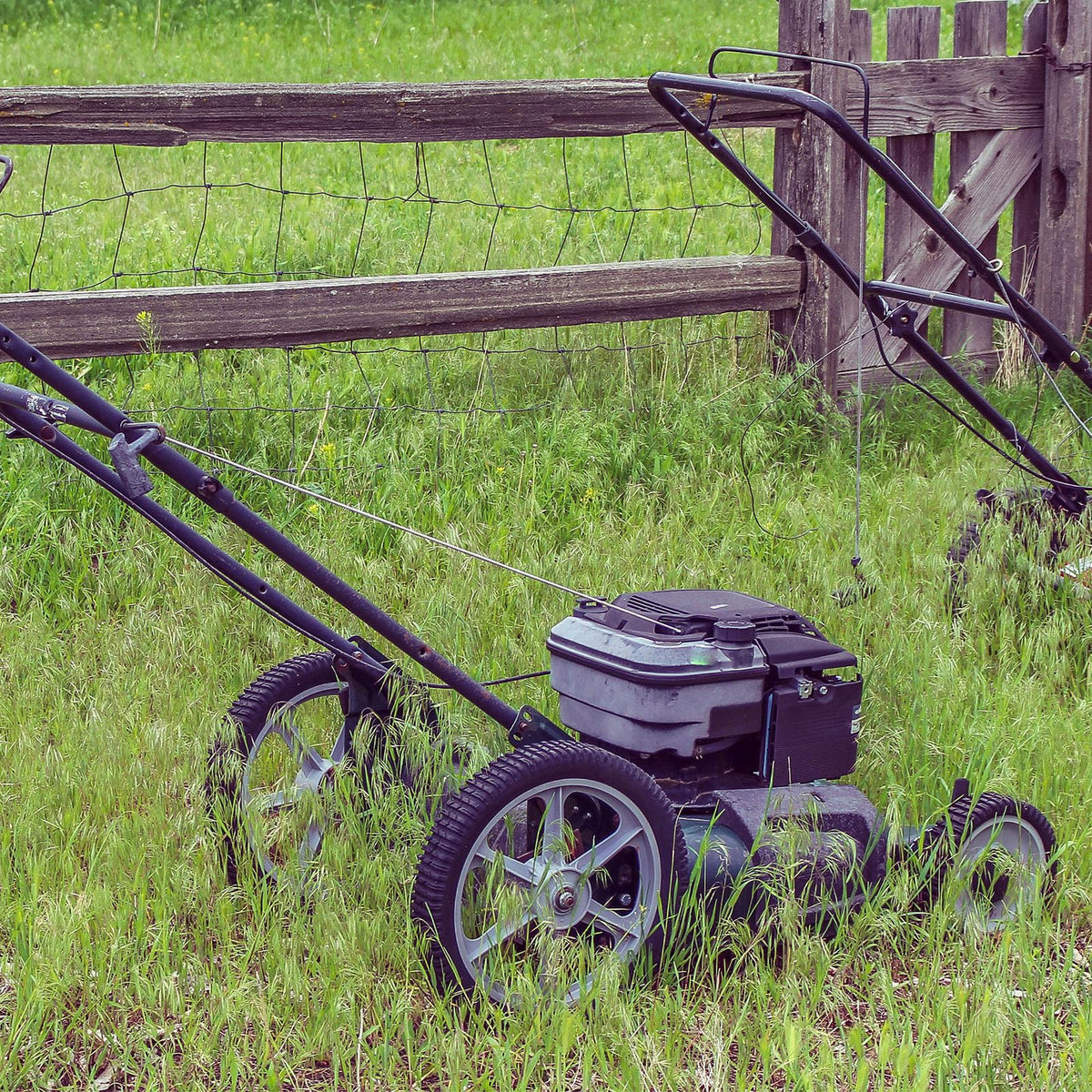GICOOL lawn mower trolley replacement fit confirms broad compatibility with Craftsman and Husqvarna