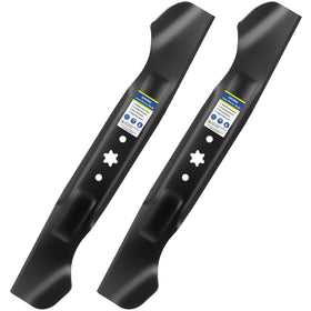 GICOOL mower blade 6 point star 2-pack for quick replacement