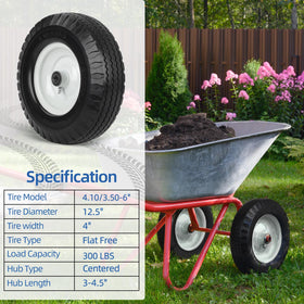 GICOOL no-inflate tire offers stable performance on uneven terrain.