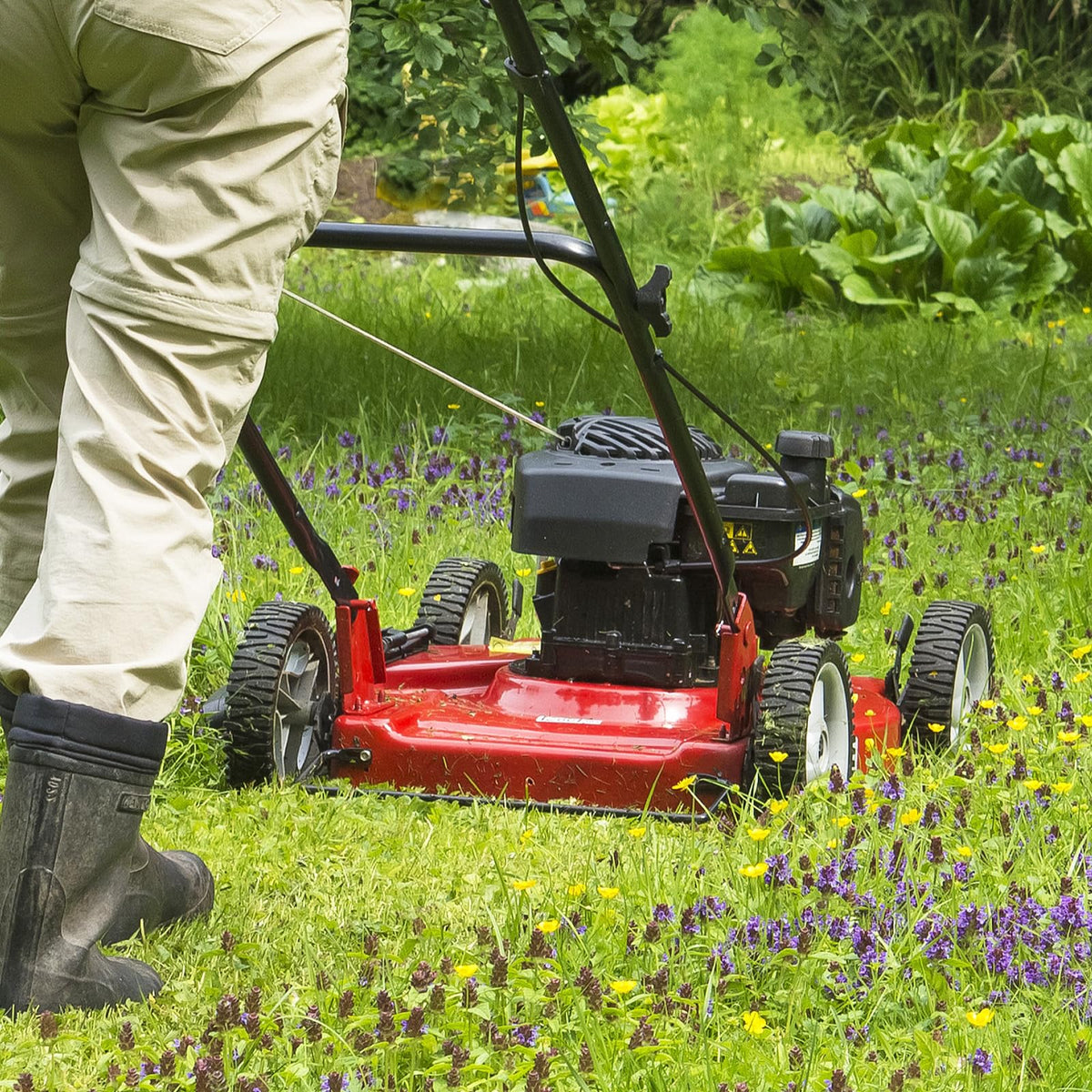 GICOOL 2-pack front wheels for faster back-to-mowing replacement