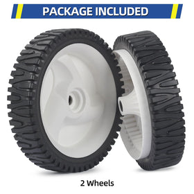 GICOOL pack of 2 front drive wheels for easy replacement