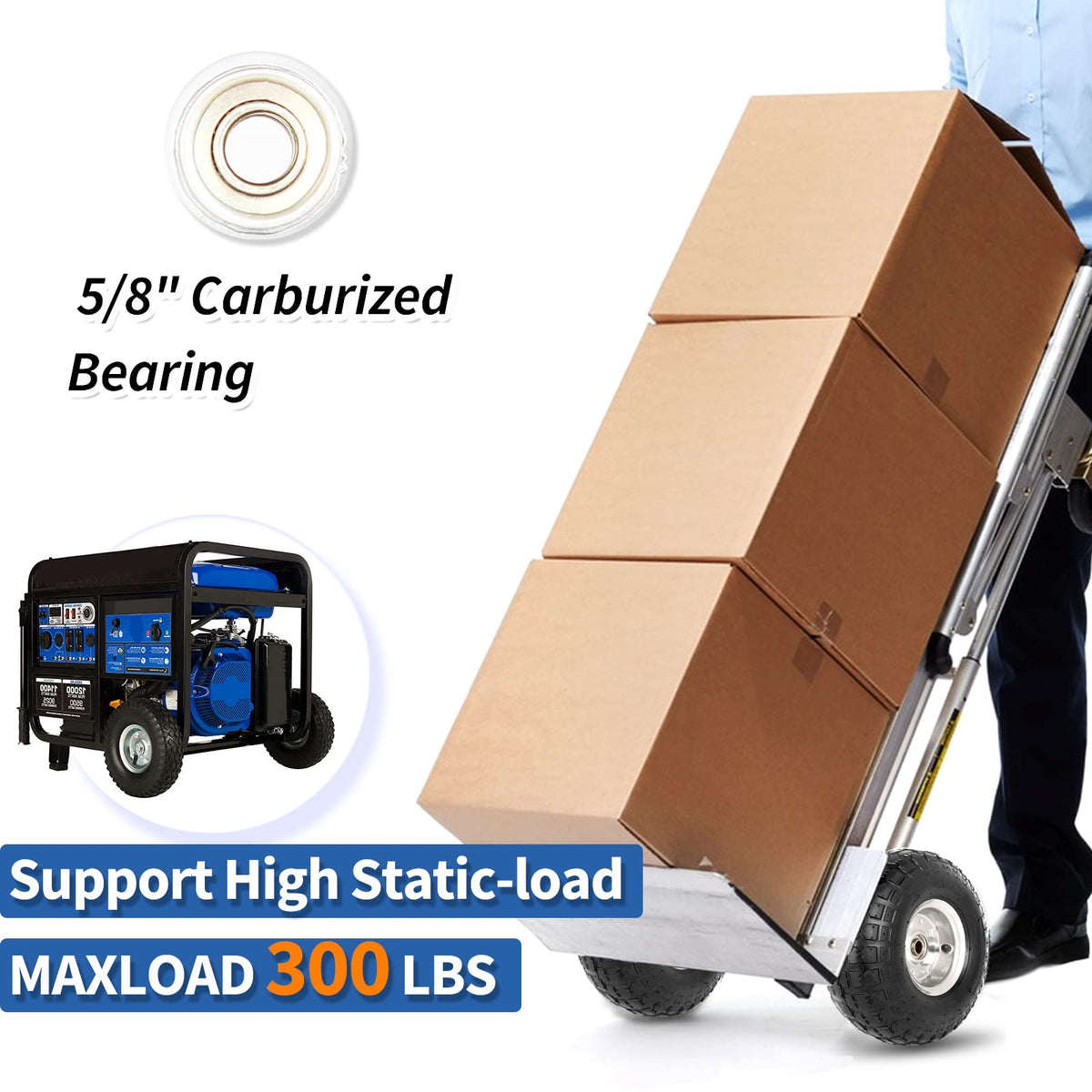 GICOOL premium steel hub supports heavy loads smoothly.