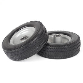 GICOOL PU foam solid tire illustrating puncture-proof performance.