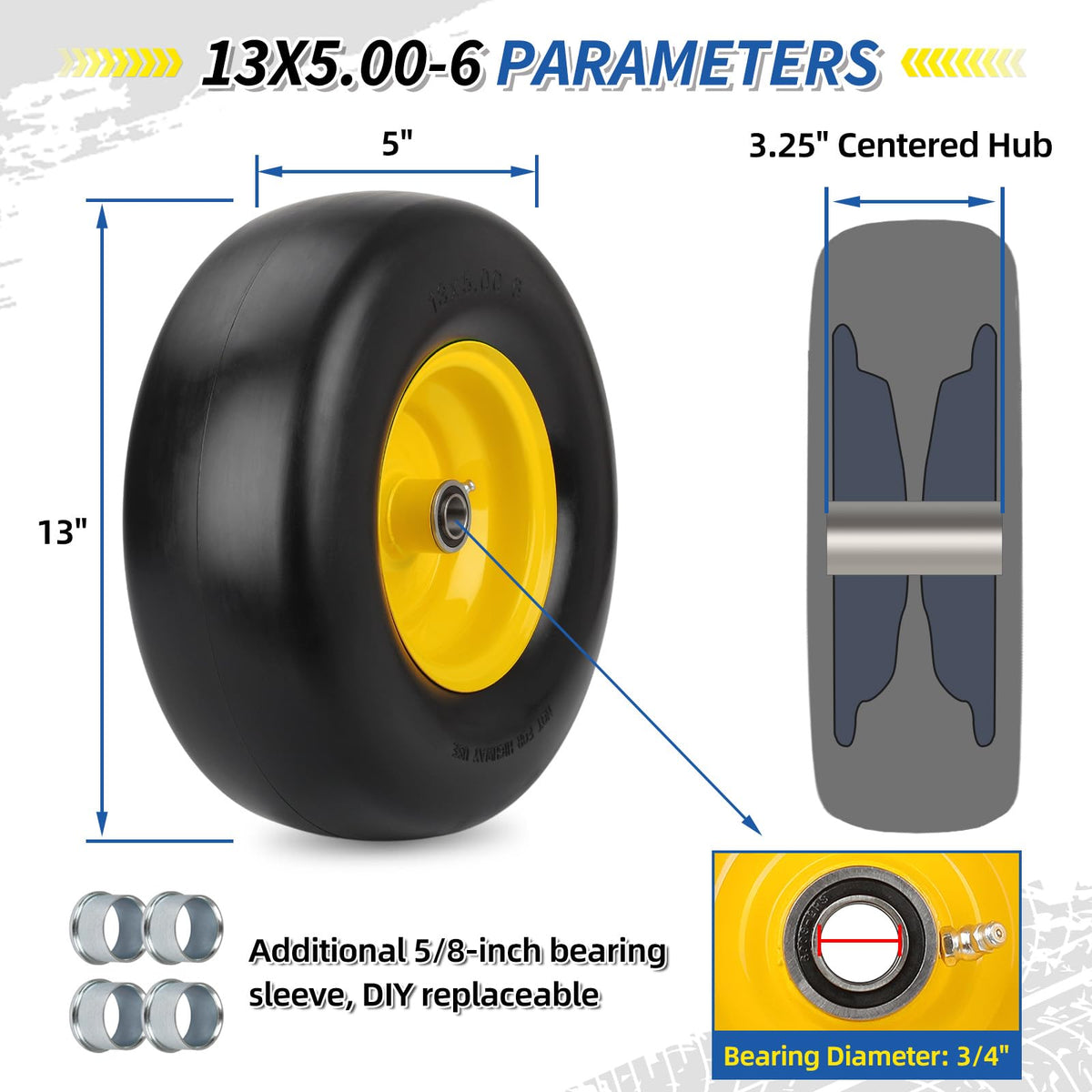 GICOOL puncture-resistant PU tire demonstrates durability against debris.