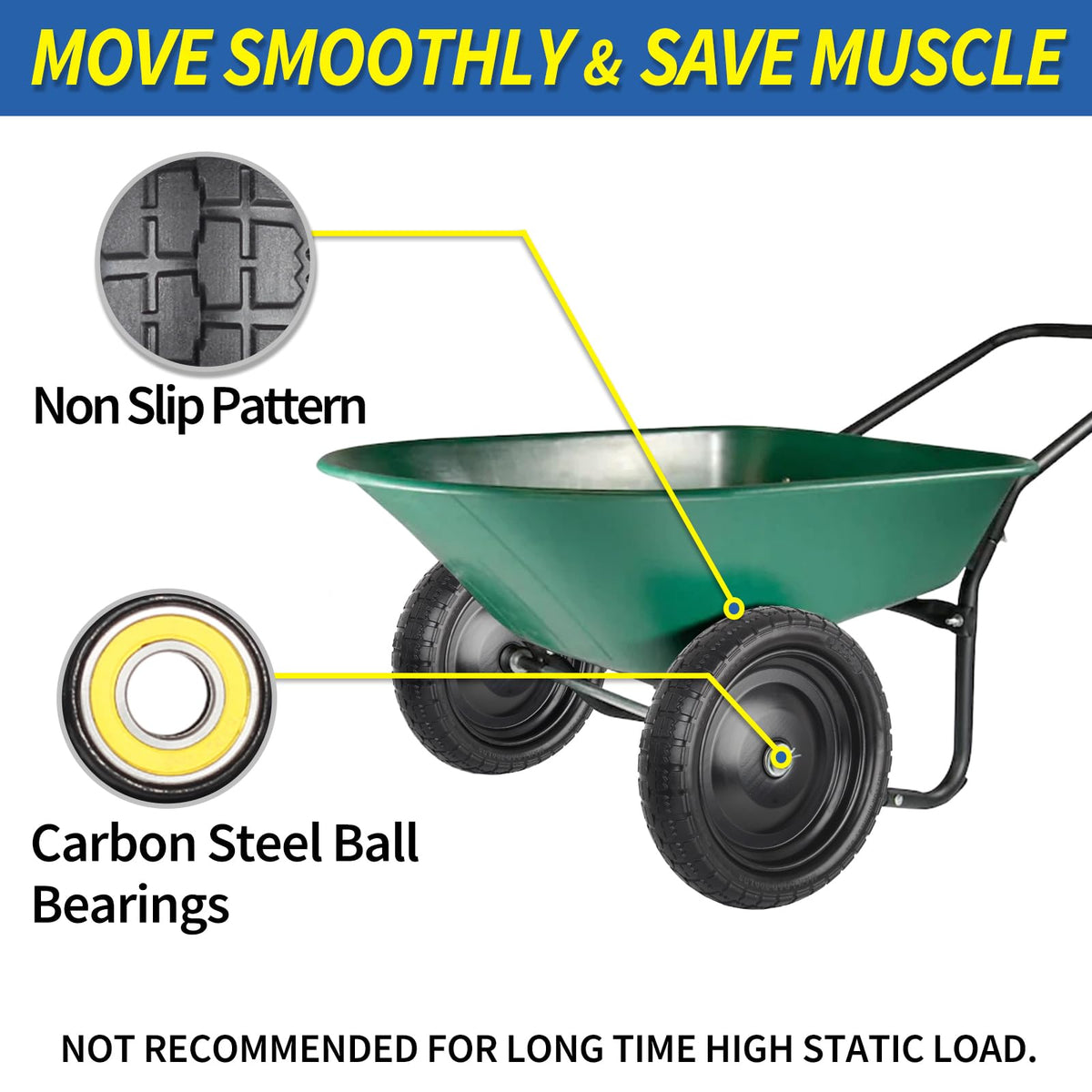 GICOOL foam-core tire emphasizes maintenance-free mobility.